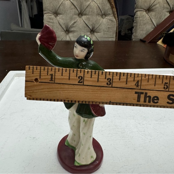 Stamped Copyright Laurel Japan Ceramic Dancer Figurine Cultural Dress Vintage Gl - Picture 12 of 12
